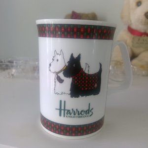 Harrods of Knightsbridge London Scotty dog mug $18